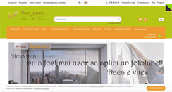 Desktop Screenshot of deco-perete.ro